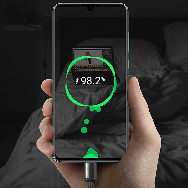 KUULAA Type C Type-C PD 60W QC4.0 Hızlı Şarj ve Data Kablosu 1Metre-(5775) - Görsel 5