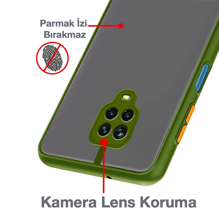 Xiaomi Redmi Note 9s Note 9 Pro Kamera Korumalı Premium Silikon Kılıf-(5775) - Görsel 3