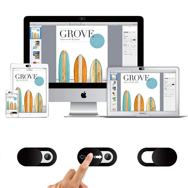 ALLY 3 Adet Webcam Cover Notebook ve Telefon Kamera Kapatıcı Gizleyici-(5775) - Görsel 6