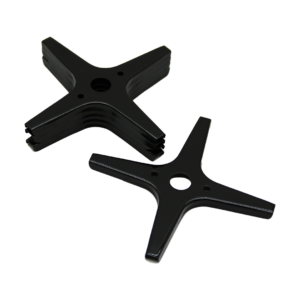 5 ADET SİYAH ARTI MODEL CEZVELİK OCAK KÜÇÜLTÜCÜ EMAYE