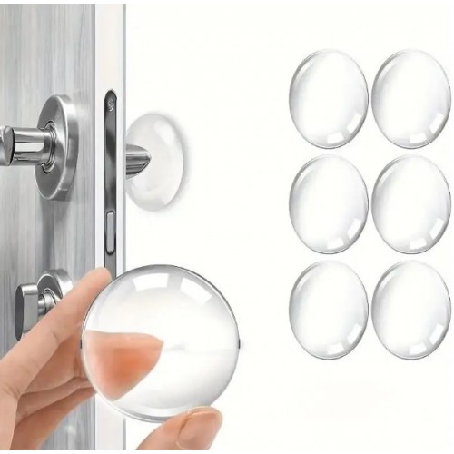 Şeffaf Silikon Mobilya ve Kapı Durdurucu Darbe Pedi 6 lı - Görsel 2