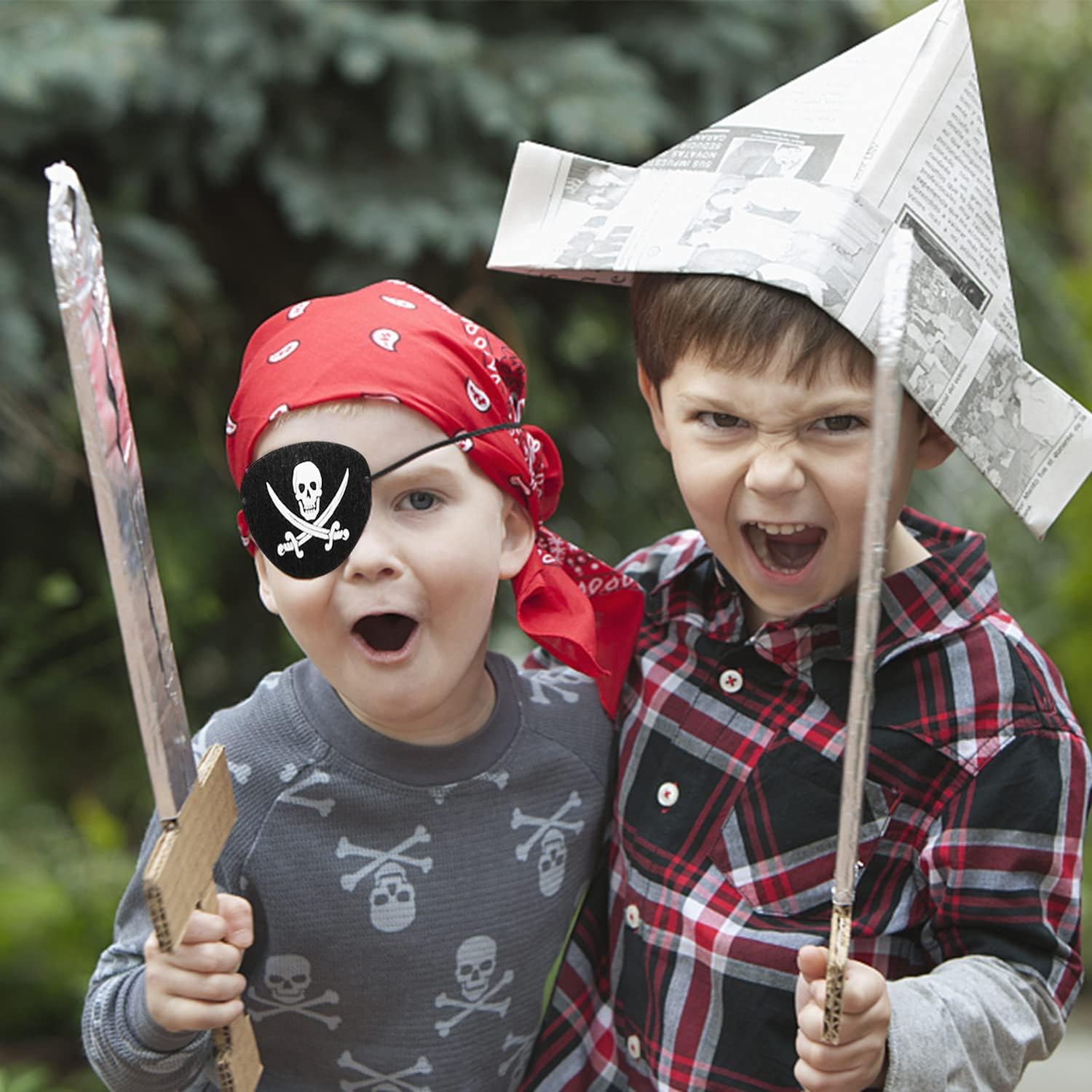 Vinleks Deri Korsan Göz Bandı Göz Maskesi Lastikli - Görsel 2