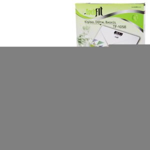 DESENLİ CAM TEMPERLİ DİJİTAL BASKÜL TERAZİ 180KG/100GRLCD EKRAN - SENSÖR