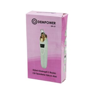 CİLT BAKIM ALETİ VAKUM AKNE- GÖZENEK- SİYAH NOKTA TEMİZLEME USB ŞARJ - 5BAŞLIK DİJİTAL G.- 3KADEME HIZ