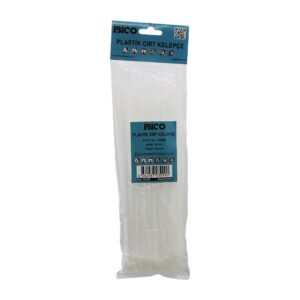 100PCS BEYAZ   3.6X250MM  PLASTİK CIRT KELEPÇE