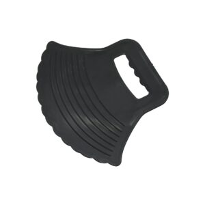 MANGAL YELPAZESİ  SİYAH PLASTİK   23X29CM