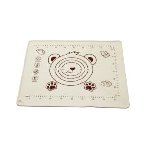 DİKDÖRTGEN  40X50CM  RENKLİ SİLİKON  HAMUR MATI  ÖLÇEK ÇİZİMLİ   240GR