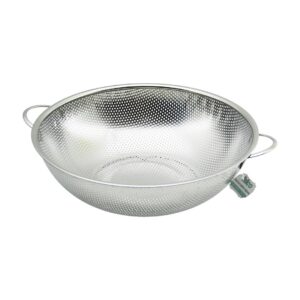 31CM  METAL KULPLU  ÇELİK SEPET SÜZGEÇ İNCE TEL AYAKLI