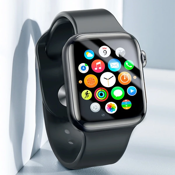 Baseus Apple Watch 42mm 3D Kavisli Tempered Kırılmaz Cam Koruyucu-(5775) - Görsel 2