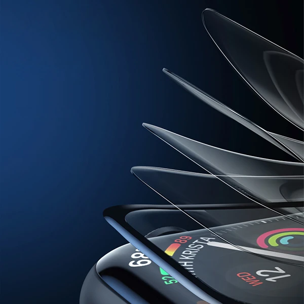 Baseus Apple Watch 42mm 3D Kavisli Tempered Kırılmaz Cam Koruyucu-(5775) - Görsel 4