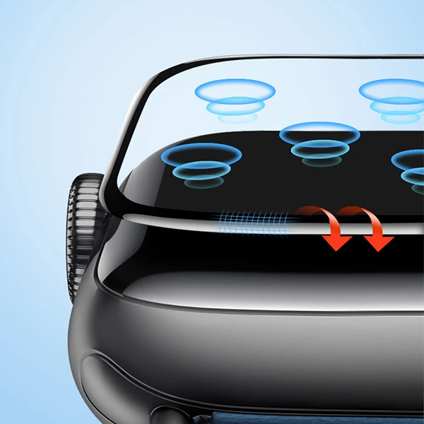 Baseus Apple Watch 42mm 3D Kavisli Tempered Kırılmaz Cam Koruyucu-(5775) - Görsel 5