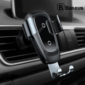 Baseus Gravity Metal Wireless Kablosuz Araç Şarj Tutucu Wxyl-B0a-(5775)