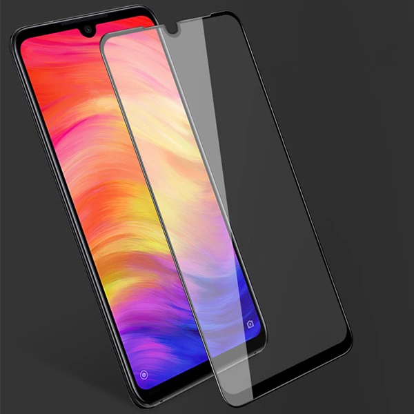 Xiaomi Redmi Note 7 Full Glue Tempered Full Cam Ekran Koruyucu-(5775) - Görsel 4