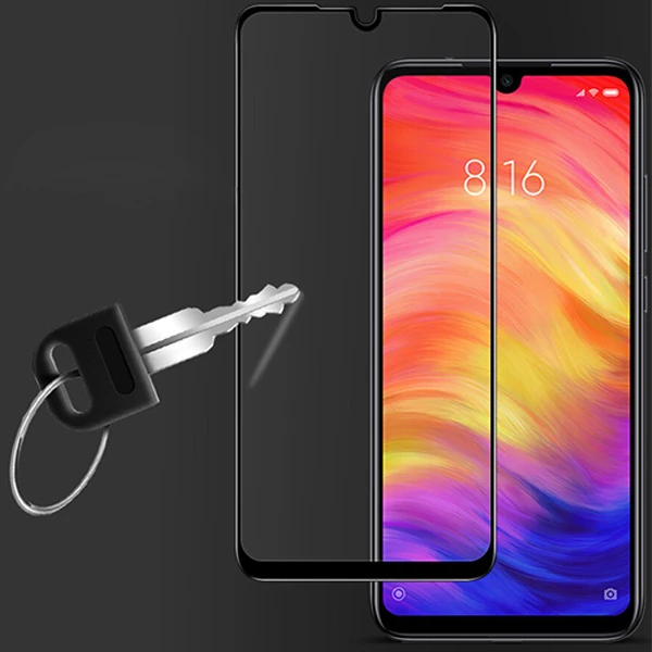 Xiaomi Redmi Note 7 Full Glue Tempered Full Cam Ekran Koruyucu-(5775) - Görsel 5