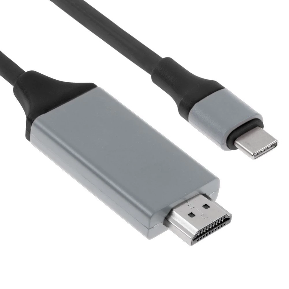 Usb 3.1 Type-C Hdtv Hdmı 4k 30hz Uhd Kablo 2m-(5775) - Görsel 4