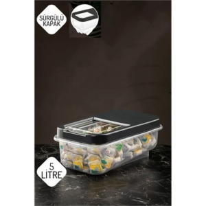 HSNET Reagan Tablet ve Deterjan Saklama Kutusu 5 lt ANTRASİT