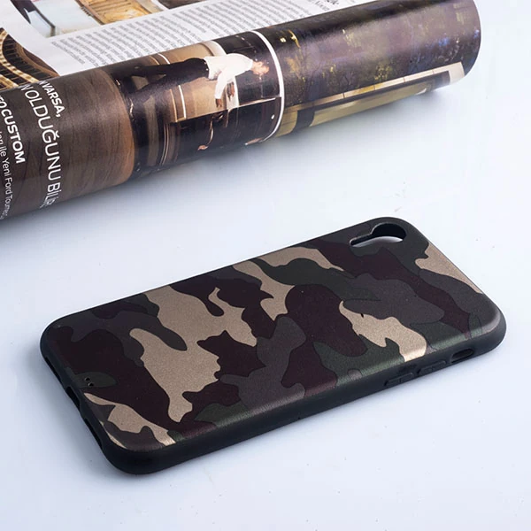 Ally İPhone XR 6.1 Kamuflaj Darbe Emici Silikon Kılıf-(5775) - Görsel 4