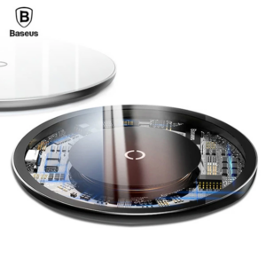 Baseus Simple Kristal 10W Qi Wireless Kablosuz Hızlı Şarj-(5775)