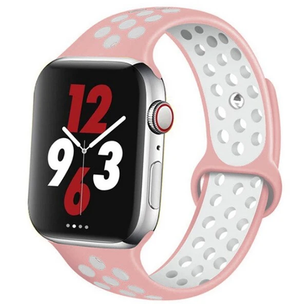 Ally Apple Watch 7-8 41mm 6-5-4 40mm Nike Kordon Kayış 3-2-1 38mm-(5775) - Görsel 2