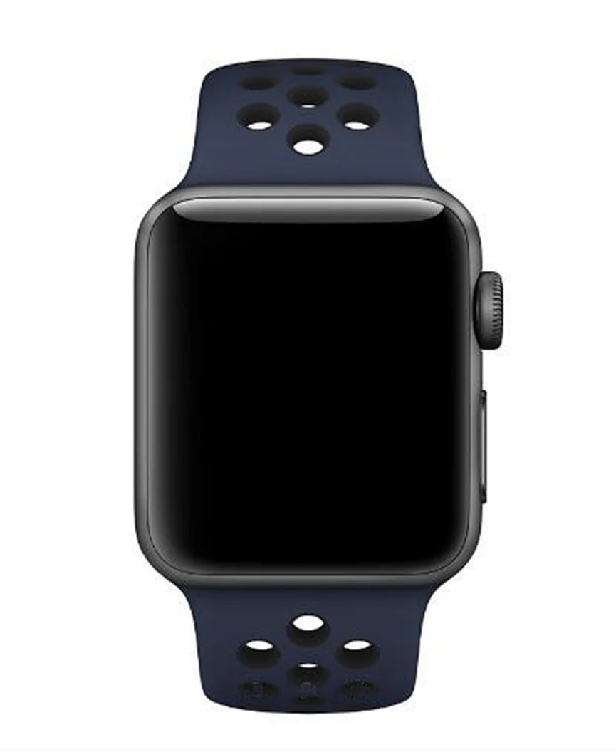 Ally Apple Watch 7-8 41mm 6-5-4 40mm Nike Kordon Kayış 3-2-1 38mm-(5775) - Görsel 3
