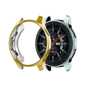 Ally Samsung Watch 46mm Lazer Kaplama Slim Silikon Bumber Kılıf-(5775)