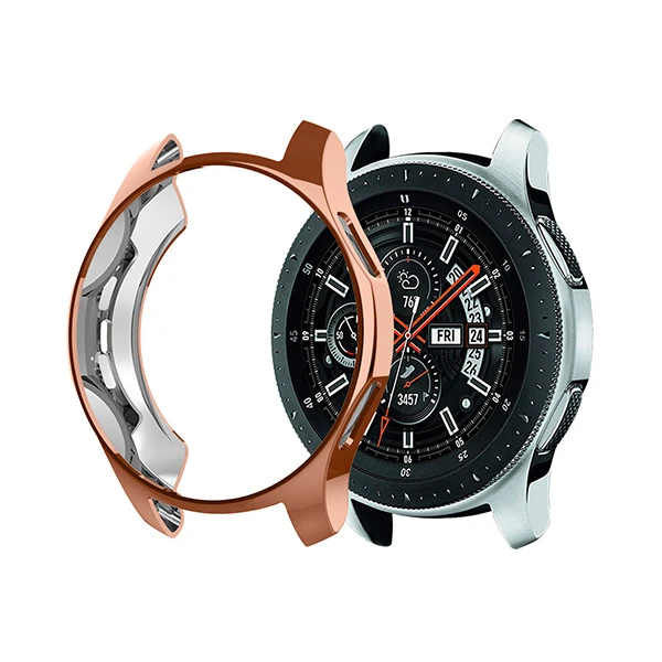 Ally Samsung Watch 46mm Lazer Kaplama Slim Silikon Bumber Kılıf-(5775) - Görsel 2