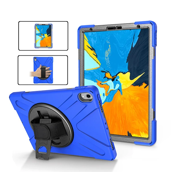 İpad Pro 11 İnch (2021-2020-2018)3 Katmanlı Standlı Zırh Kılıf-(5775) - Görsel 2