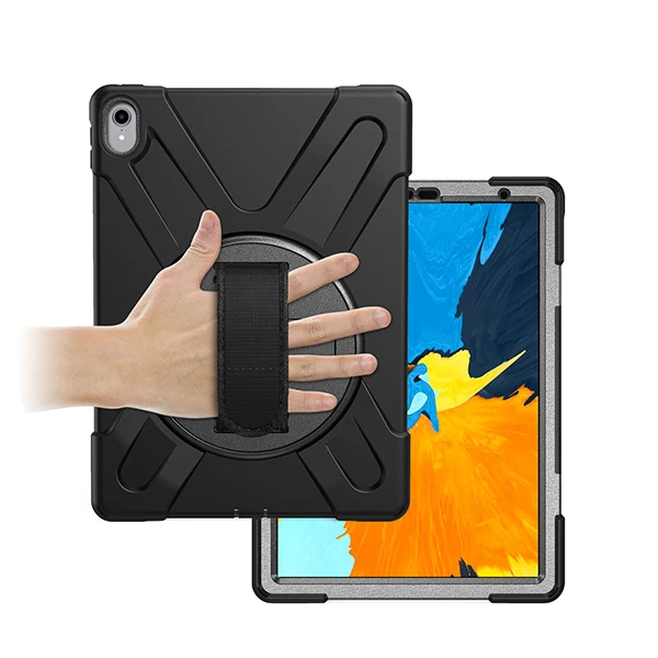 İpad Pro 11 İnch (2021-2020-2018)3 Katmanlı Standlı Zırh Kılıf-(5775) - Görsel 5