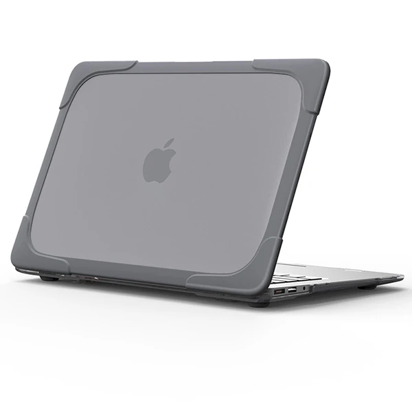 Macbook Air 11A1370A1465 Şeffaf Standlı Koruyucu Kılıf-(5775) - Görsel 3