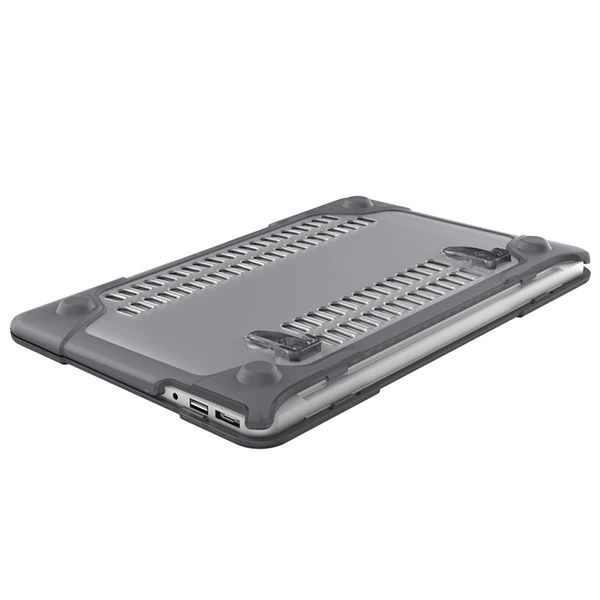 Macbook Air 11A1370A1465 Şeffaf Standlı Koruyucu Kılıf-(5775) - Görsel 5