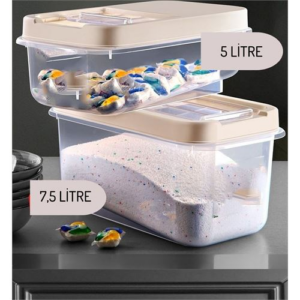 HSNET Reagan Tablet ve Deterjan Saklama Kutusu 5 ve 7.5 lt