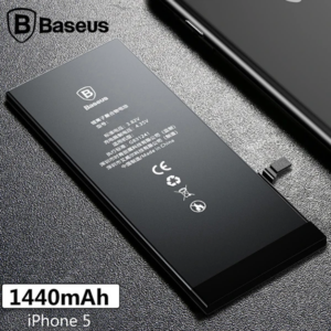 Baseus Orjinal İPhone 5 1440 Mah Pil Batarya-(5775)