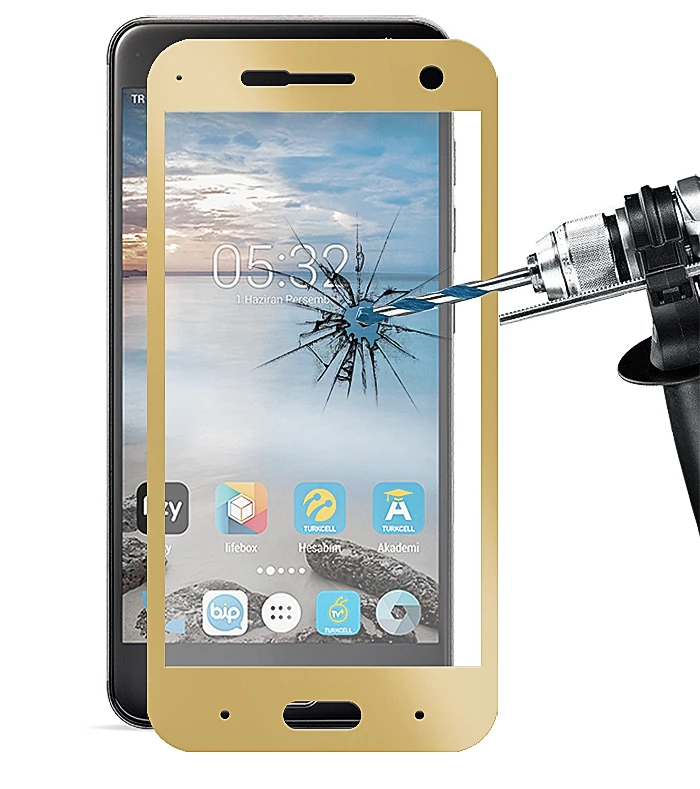 Turkcell T80 3d Full Kaplama Kırılmaz Cam Ekran Koruyucu-(5775) - Görsel 6
