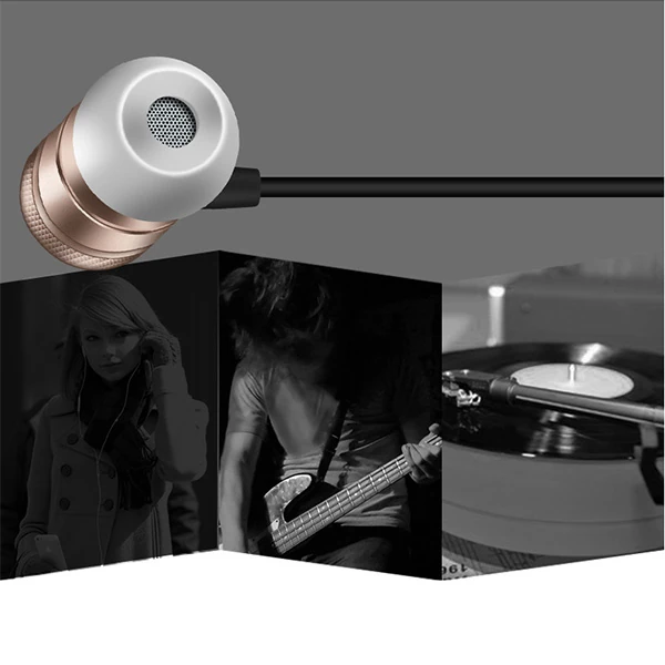 Magic Saound 3.5mm Jack Metal Piston Mikrofonlu Kulaklık-(5775) - Görsel 4