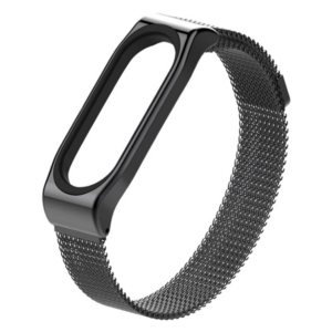 Mijobs Xiaomi Mi Band 4-3 Metal Kayış Kordon Milano Loop-(5775)