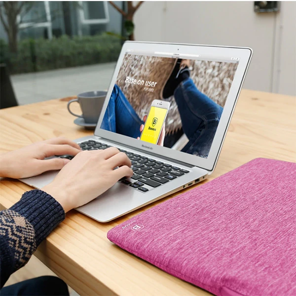 Baseus Macbook Pro 15 İnch Universal Laptop Kılıf Çantası-(5775) - Görsel 2