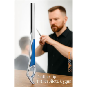 HSNET Feather Tip Jiletli Ustura Profesyonel 304 Çelik