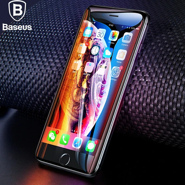 Baseus İPhone 8-7-6-6S 3D 023MM Full Kırılmaz Cam Ekran Koruyucu-(5775) - Görsel 2