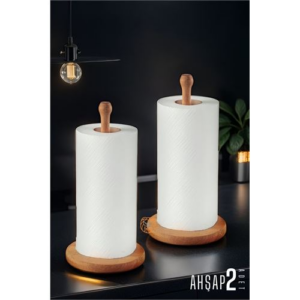 HSNET Havlu Kağıt Tutucu Ahşap 2 ADET