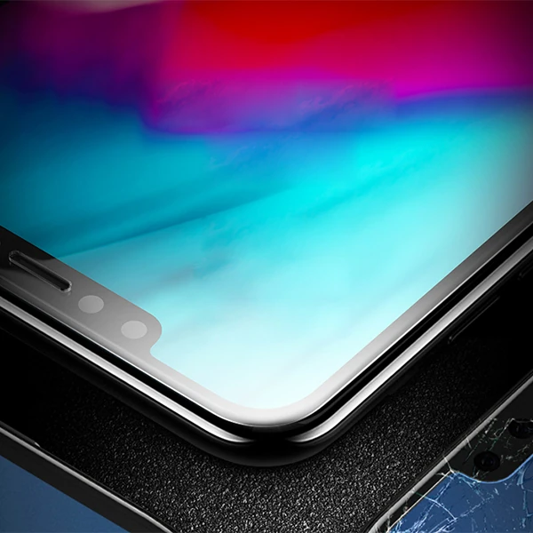 İPhone 11 Pro Max 5D Kavisli Full Tempered Cam Ekran Koruyucu-(5775) - Görsel 5