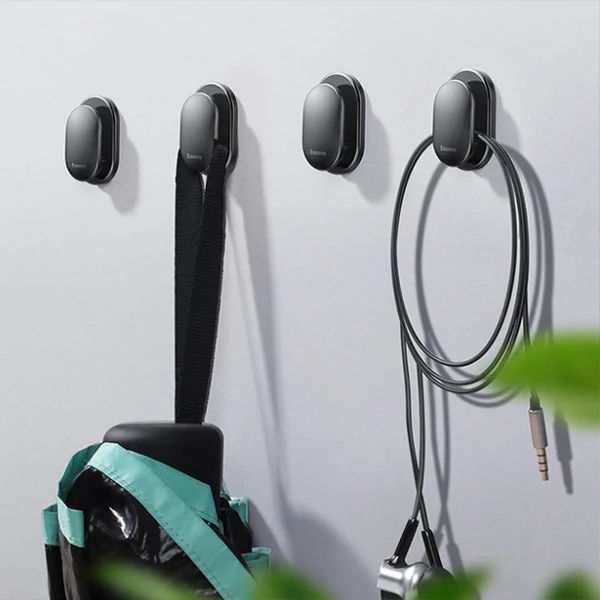 Baseus Small Shell Car Mount Holder 4parça Araç İçi TutucuToparlayıcı-(5775) - Görsel 3