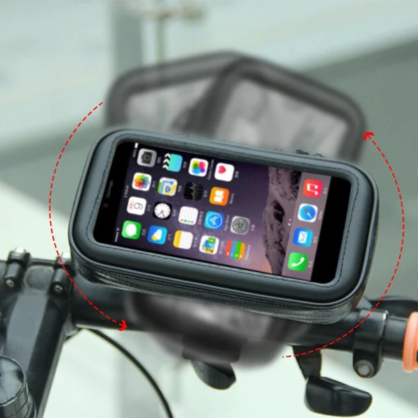 Ally Su Geçirmez Bisklet Tutucu Kılıf 360 Donerli (xl6.3ınch)-(5775) - Görsel 2