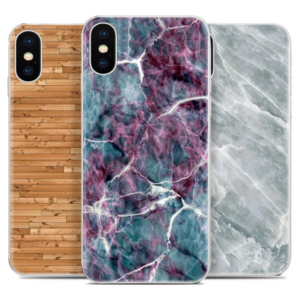 Ally İphone X Xs Mermer Desenli Soft Silikon Kılıf-(5775)