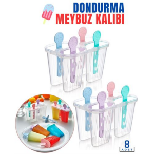 HSNET Dondurma Meybuz Kalıbı 8 Adet Bovezzo Design