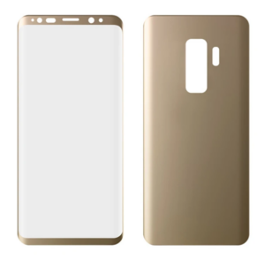 Sm Galaxy S9+ Plus Ön Arka 3d Darbe Emici Pet Renkli Full Koruyucu-(5775)