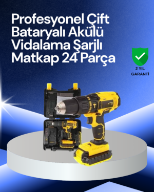 12V Akülü Matkap –Ergonomik ve Yüksek Performanslı