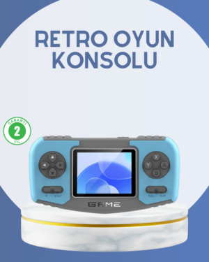 Çocuklara Özel Retro Oyun Konsolu Portatif Eğlence Cihazı