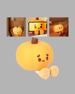 Şarjlı Pumpkin LED Masa Lambası Zamanlayıcılı Dokunmatik