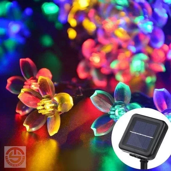 Solar Çiçekli RGB Dekorasyon Lambası - Görsel 3