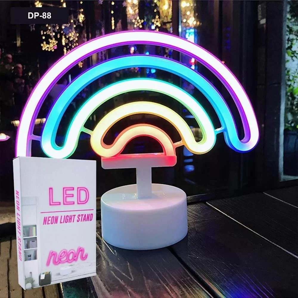 Gökkuşağı Neon Led Lamba - Görsel 2